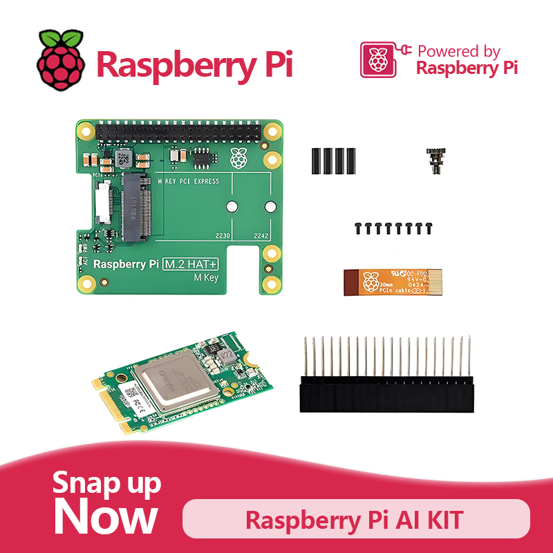 Raspberry Pi Ai Kit Hailo-8L - Kit AI ufficiale Raspberry Pi 5