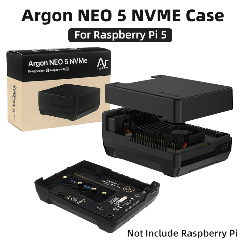 Argon One V3 M.2 Nvme Case - Custodia PCIE Argon NEO 5 M.2